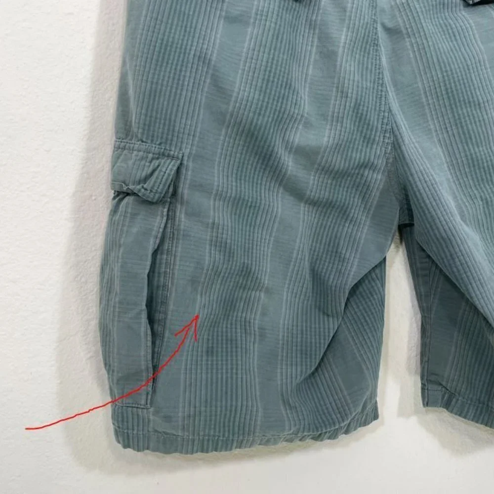 Patagonia Men's Size‎ 33 Cargo Pockets Organic Cotton Outdoor Y2K 90's Green Vtg